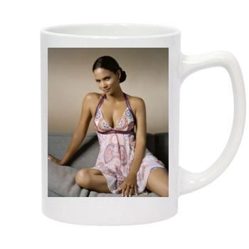 Halle Berry 14oz White Statesman Mug