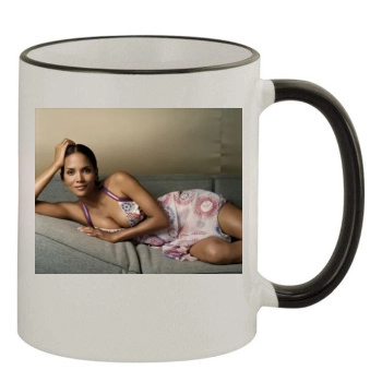 Halle Berry 11oz Colored Rim & Handle Mug