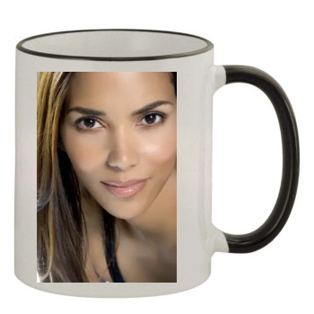 Halle Berry 11oz Colored Rim & Handle Mug