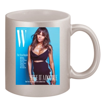 Halle Berry 11oz Metallic Silver Mug