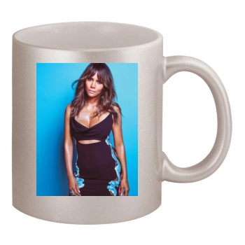 Halle Berry 11oz Metallic Silver Mug