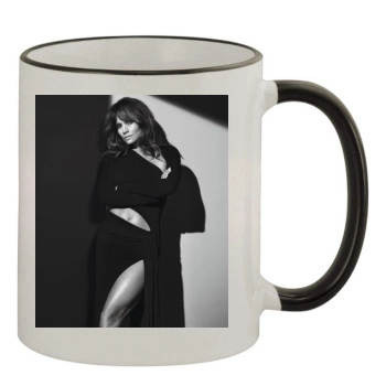 Halle Berry 11oz Colored Rim & Handle Mug