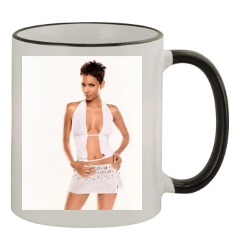 Halle Berry 11oz Colored Rim & Handle Mug