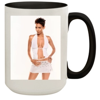 Halle Berry 15oz Colored Inner & Handle Mug