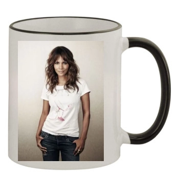 Halle Berry 11oz Colored Rim & Handle Mug