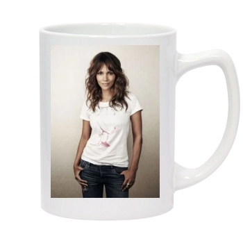 Halle Berry 14oz White Statesman Mug