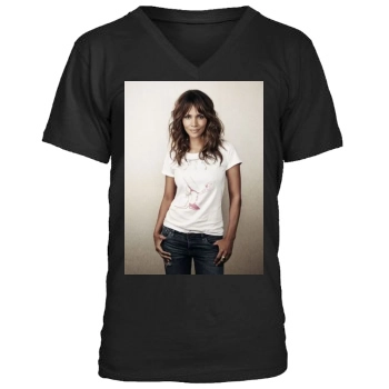 Halle Berry Men's V-Neck T-Shirt