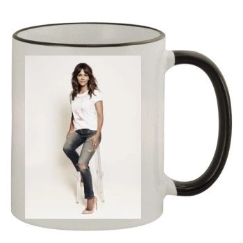 Halle Berry 11oz Colored Rim & Handle Mug