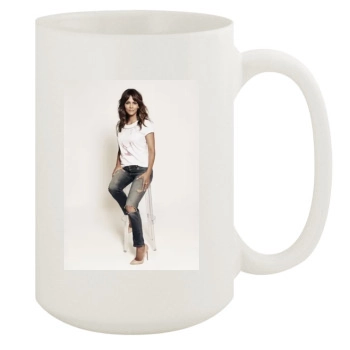 Halle Berry 15oz White Mug