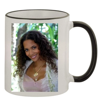 Halle Berry 11oz Colored Rim & Handle Mug