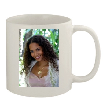 Halle Berry 11oz White Mug