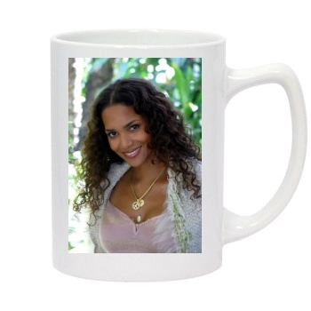 Halle Berry 14oz White Statesman Mug