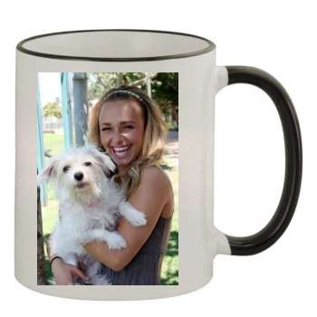 Hayden Panettiere 11oz Colored Rim & Handle Mug