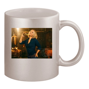 Hayden Panettiere 11oz Metallic Silver Mug