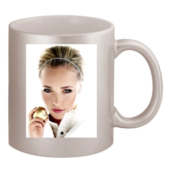 Hayden Panettiere 11oz Metallic Silver Mug