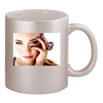 Hayden Panettiere 11oz Metallic Silver Mug