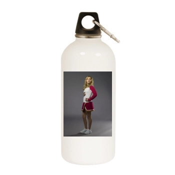 Hayden Panettiere White Water Bottle With Carabiner