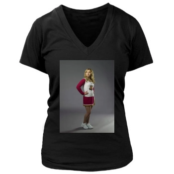 Hayden Panettiere Women's Deep V-Neck TShirt