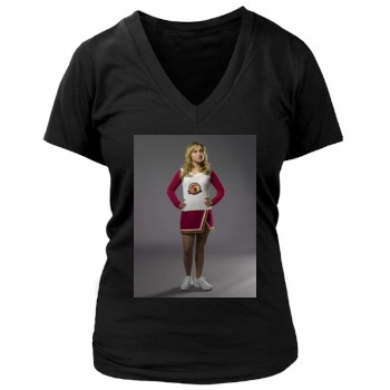 Hayden Panettiere Women's Deep V-Neck TShirt