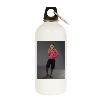 Hayden Panettiere White Water Bottle With Carabiner