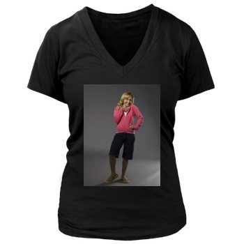 Hayden Panettiere Women's Deep V-Neck TShirt