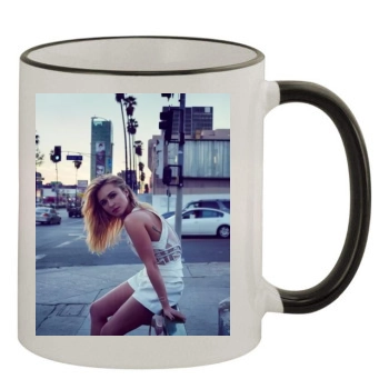 Hayden Panettiere 11oz Colored Rim & Handle Mug