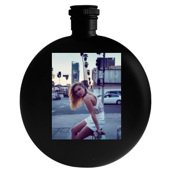 Hayden Panettiere Round Flask