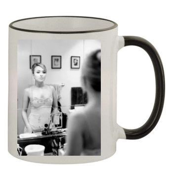 Hayden Panettiere 11oz Colored Rim & Handle Mug