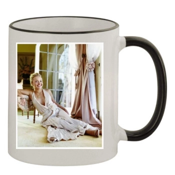 Hayden Panettiere 11oz Colored Rim & Handle Mug