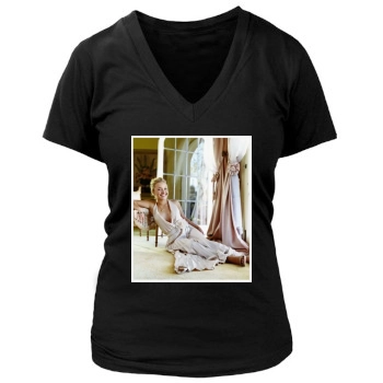 Hayden Panettiere Women's Deep V-Neck TShirt