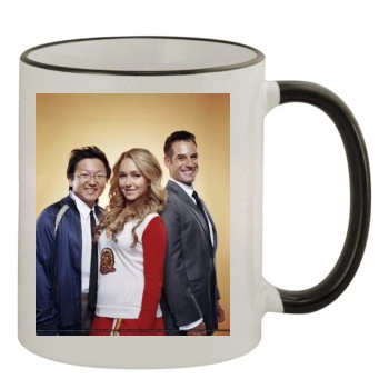 Hayden Panettiere 11oz Colored Rim & Handle Mug