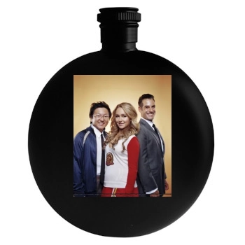 Hayden Panettiere Round Flask