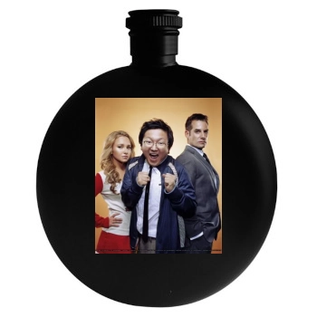 Hayden Panettiere Round Flask