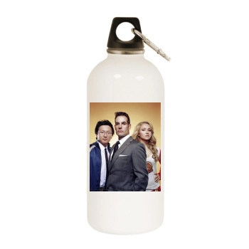 Hayden Panettiere White Water Bottle With Carabiner