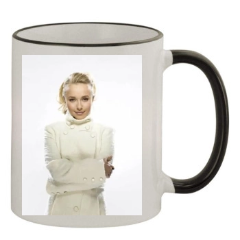 Hayden Panettiere 11oz Colored Rim & Handle Mug