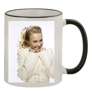 Hayden Panettiere 11oz Colored Rim & Handle Mug