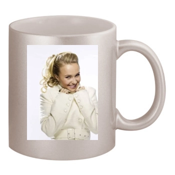 Hayden Panettiere 11oz Metallic Silver Mug