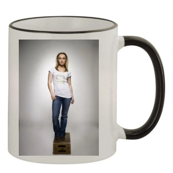 Hayden Panettiere 11oz Colored Rim & Handle Mug