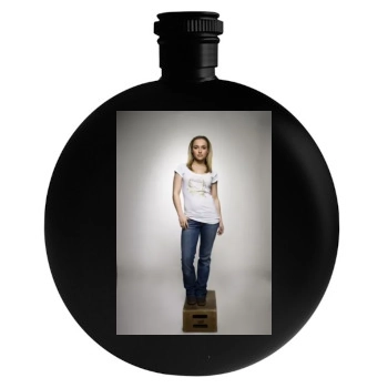 Hayden Panettiere Round Flask