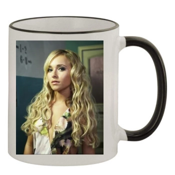 Hayden Panettiere 11oz Colored Rim & Handle Mug