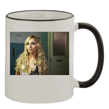 Hayden Panettiere 11oz Colored Rim & Handle Mug