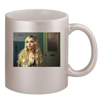 Hayden Panettiere 11oz Metallic Silver Mug