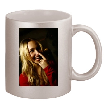 Hayden Panettiere 11oz Metallic Silver Mug