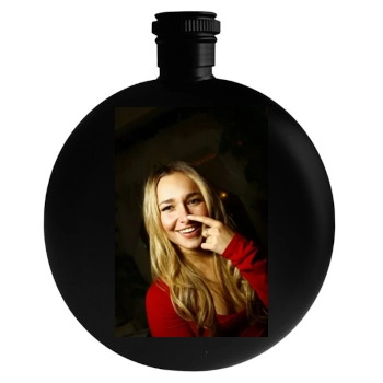 Hayden Panettiere Round Flask