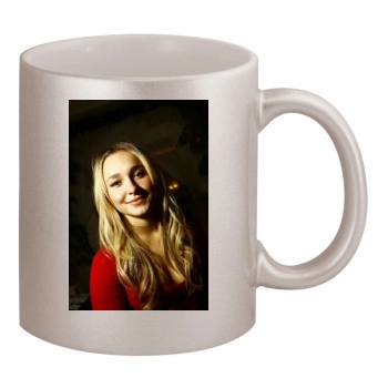 Hayden Panettiere 11oz Metallic Silver Mug