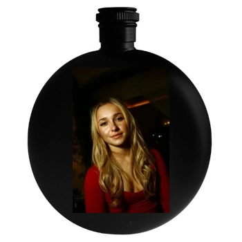 Hayden Panettiere Round Flask