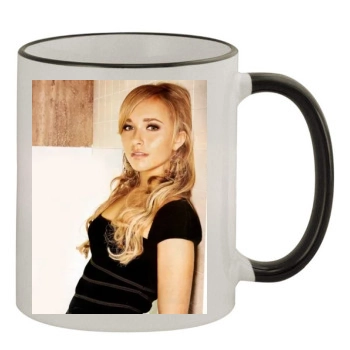 Hayden Panettiere 11oz Colored Rim & Handle Mug