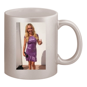 Hayden Panettiere 11oz Metallic Silver Mug