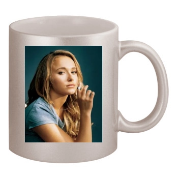 Hayden Panettiere 11oz Metallic Silver Mug