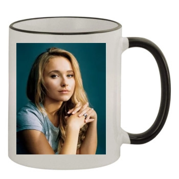 Hayden Panettiere 11oz Colored Rim & Handle Mug